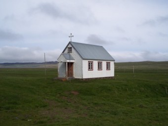 Vesturhópshólakirkja, Photo: Jóna Þórunn