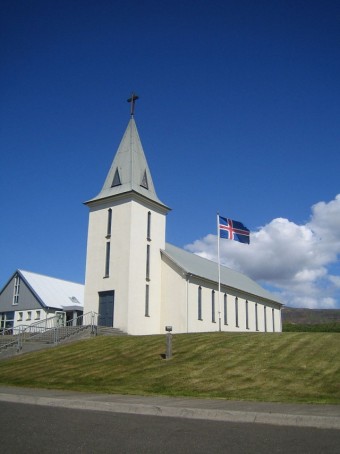 Hvammstangakirkja, Photo: Eysteinn Guni Gunason