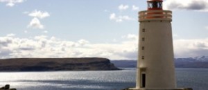 Skarð Lighthouse and hot spring